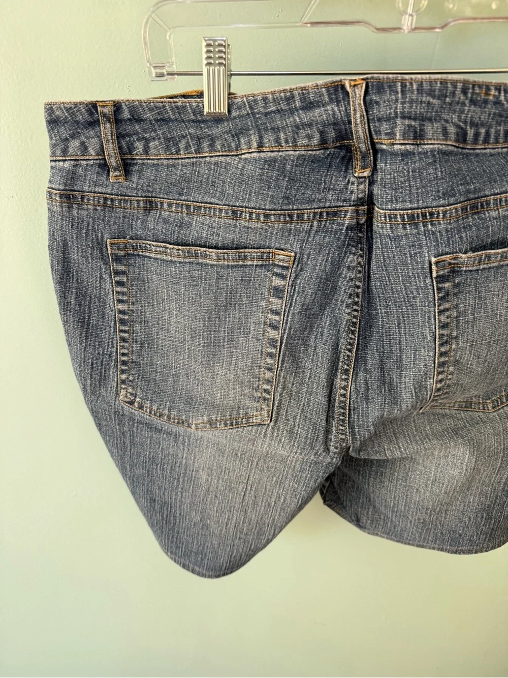 No Boundaries Denim Shorts in Light Blue Wash Size 17